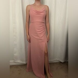 •BLUSH PINK BRIDESMAID DRESS•